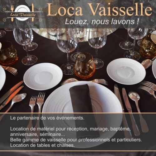 Loca Vaisselle - Location de matériel pour réception